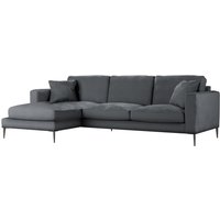 Covex Left Hand Corner Sofa, graphite