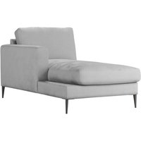 Covex Left-Hand Daybed Modular Unit (OT L), silver