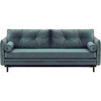 Darnet Sofa Bed with Storage, dirty blue, Leg colour: black