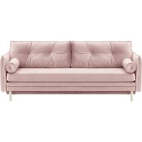 Darnet Sofa Bed with Storage, lilac, Leg colour: white