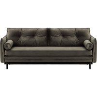 Darnet Sofa Bed with Storage, graphite, Leg colour: black