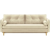 Darnet Sofa Bed with Storage, light beige, Leg colour: like oak