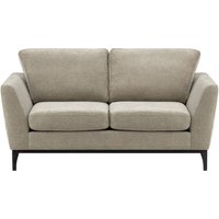 Malone 2 Seater Sofa, mocha, Leg colour: black