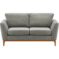 Malone 2 Seater Sofa, grey, Leg colour: aveo