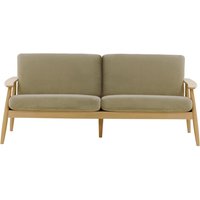 Demure 3 Seater Sofa, mink, Leg colour: like oak
