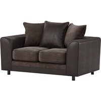 Dillon 2 Seater Sofa Bed, brown/brown
