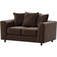 Dillon Velvet 2 Seater Sofa, brown