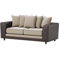 Dillon 3 Seater Sofa, beige/brown