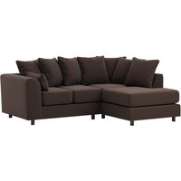 Dillon Right Hand Corner Sofa, brown