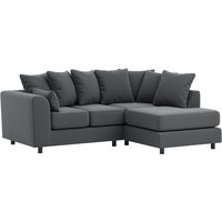Dillon Right Hand Corner Sofa, dark grey
