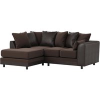 Dillon Left Hand Corner Sofa, brown