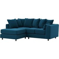 Dillon Left Hand Corner Sofa, blue