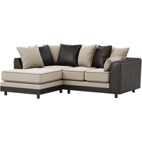 Dillon Left Hand Corner Sofa, beige/brown