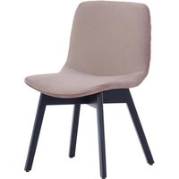 Felton Dining Chair Beech, lilac, Leg colour: black