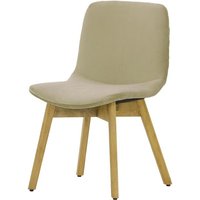 Felton Dining Chair Beech, mink, Leg colour: like oak