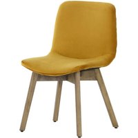 Felton Dining Chair Beech, light beige, Leg colour: like oak