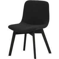 Giza Dining Chair Beech, black, Leg colour: black