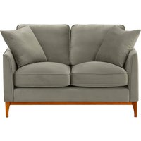 Linara 2 Seater Sofa, grey, Leg colour: aveo