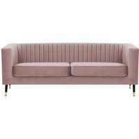 Slender 3 Seater Sofa, lilac