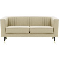 Slender 2 Seater Sofa, cream