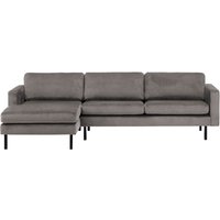 Lioni Left Hand Corner Sofa, light grey
