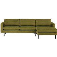 Lioni Right Hand Corner Sofa, olive green