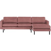 Lioni Right Hand Corner Sofa, dirty pink