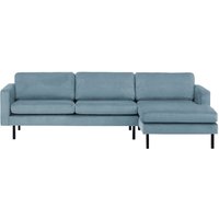 Lioni Right Hand Corner Sofa, blue