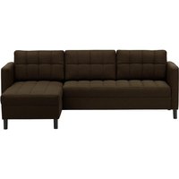 Ludo Universal Corner Sofa Bed, brown