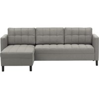 Ludo Universal Corner Sofa Bed, light grey
