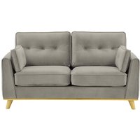 Farrow 2 Seater Sofa, silver, Leg colour: like oak