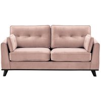 Farrow 2,5 Seater Sofa, lilac, Leg colour: black