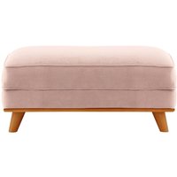 Farrow Footstool, lilac, Leg colour: aveo