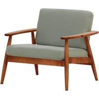 Demure Aqua Garden Armchair, grey, Leg colour: 8011 aveo