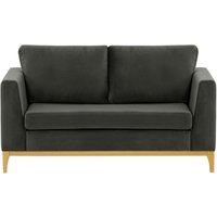 Gosena Wood 2 Seater Sofa, graphite, Leg colour: like oak