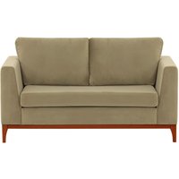 Gosena Wood 2 Seater Sofa, mink, Leg colour: aveo