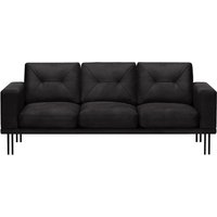 Grace 3 Seater Sofa, black