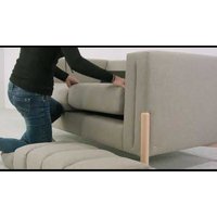 Cloud 3 Seater Sofa, cream