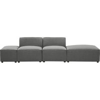 Mojo Modular Sofa, dark red
