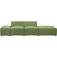 Mojo Modular Sofa, boucle green