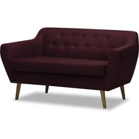 Varde 2 Seater Sofa, red