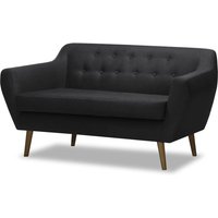 Varde 2 Seater Sofa, dark grey