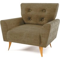 Diva Armchair, light brown