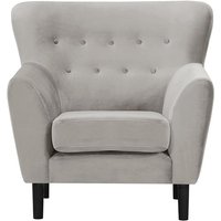 Zamba Armchair, silver
