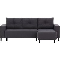 Finder Corner Sofa Bed, dark grey