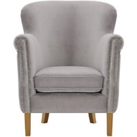 Laze Armchair, silver