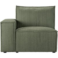 Charles Single LHF Corner Modular Unit (1L), Poso 46 - khaki
