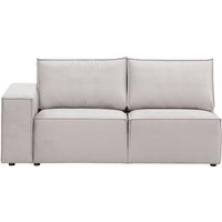 Charles 2 Seater LHF Corner Modular Unit (2L), V 33 - Rust