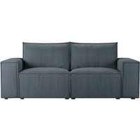 Charles 2 Seater Sofa, Poso 34 - dark gray