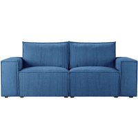 Charles 2 Seater Sofa, Poso 5 - blue